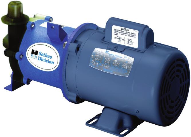 SETHCO END SUCTION CORROSION RESISTANT MAGNETIC DRIVE, SEAL-LESS CHEMICAL PUMPS Sethco magnetic drive, seal-less pumps are precision designed to meet the demands of a wide range of OEM, chemical and