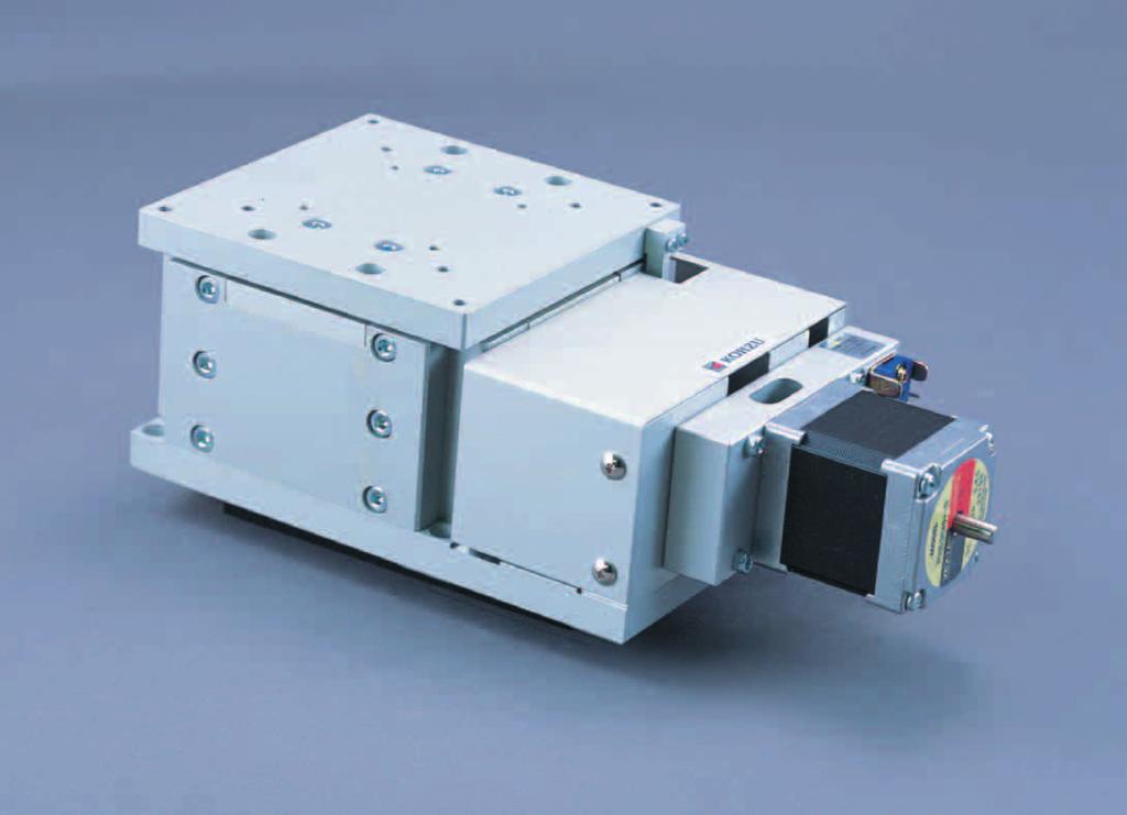 Motorized vertical linear stages are fitted with Five (5) phase stepper motor. Uses SC-Series motor controller, see page 06.