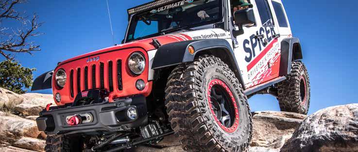A key industry driver Year after year, Dana puts its technologies to the test by taking part in a number of popular off-roading events.