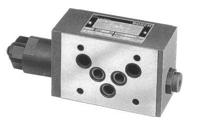 Modular valves DO5 (N ) 315 bar OSCH ressure reducing valve Symbol djustment. red. SI (bar) Lbs. 60(4) 430 (30) 5.