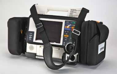 Cases 11 LIFEPAK 12 Basic Carrying Case Includes shoulder strap, right pouch, left pouch, and front cover.
