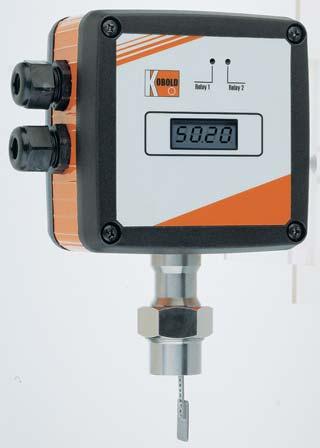 Analog Output Option For installations requiring remote indication of flow, we offer the DW series of flowmeters with optional analog output (option»-an«).