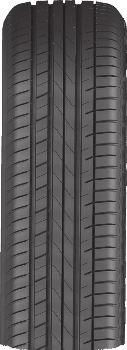 Its specially developed tread compound provides maximum grip on wet and dry