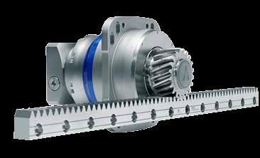 System solutions alpha rack & pinion system Precise rack and pinion drives