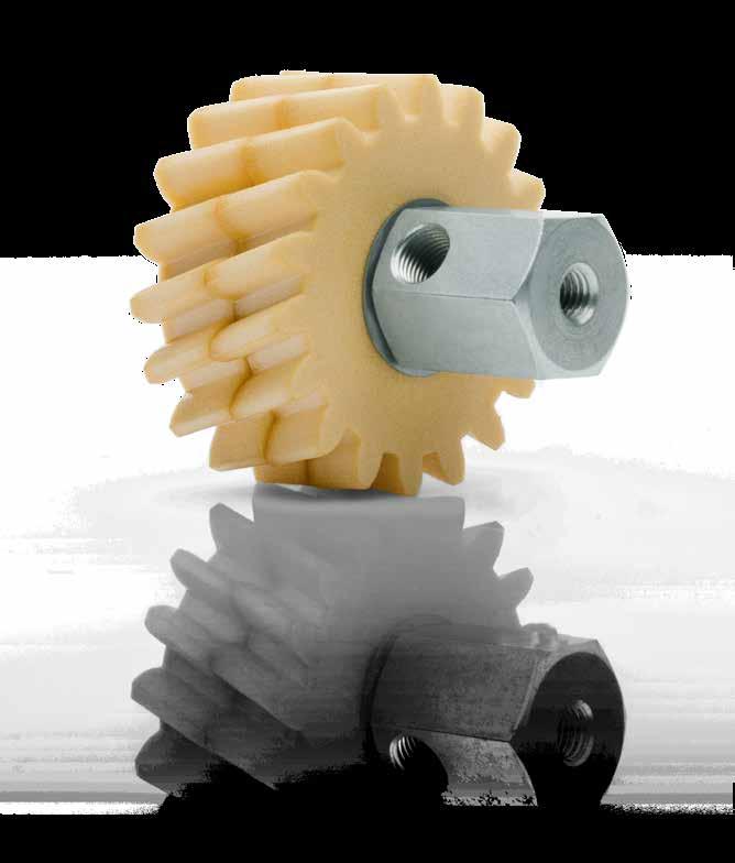 alpha Rack & Pinion System accessory range Lubrication Open pore polyurethane foam stores the lubricant and dispenses it
