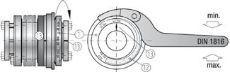 ccessories for TL torque limiters lpha torque limiters are factory adjusted to the specified disengagement torque, which is marked on the coupling.