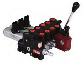 Stackable 4-Way Directional Control Series 20 - Manually Operated - Rated at 4500 PSI [310.2 Bar] & up to 6 GPM [22.