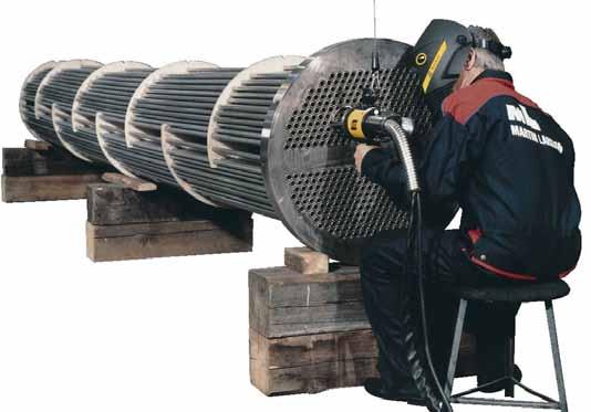 Mechanized & Orbital TIG A22 POC 12-60 Tube-to-Tube Sheet TIG welding head Exact centering Precision-built, robust, versatile welding head for all types of tube-to-tube sheet welding.