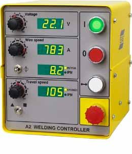 Controllers and Power Sources A2 Process Controller PEI For use with ESAB power sources and motors Control system for A2 tractors and A2 welding heads Analogue type that can control most brands of