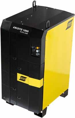 Controllers and Power Sources Power source Aristo 1000 AC/DC SAW AC/DC inverter power source for efficient submerged arc welding Based on unique and patent pending technologies to deliver the best