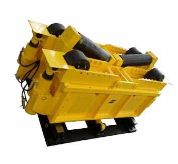 Handling Equipment FIR 35, 75 and 100 Heavy duty Roller Beds for growing line production Designed and robustly built to withstand rugged work environments.