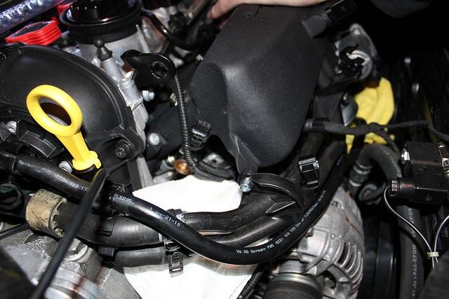 tap, it is no longer needed as the HPA intake manifold