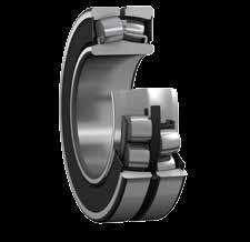 Sealed SKF Explorer spherical roller bearings Ideal for use in contaminated environments, these bearings are pre-lubricated with a specially formulated bearing grease and sealed with highly effective