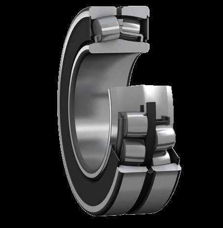 Bearings and housings Upgraded SKF Explorer spherical roller bearings Ideal for a wide range of mining applications, SKF spherical roller bearings can accommodate heavy