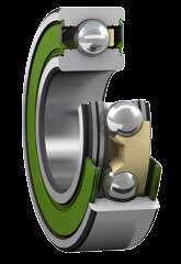 SKF Energy Eficient deep groove ball bearings Ideal for use in bulk conveyors and more, SKF Energy Eficient (E2) bearings offer reduced energy use, increased service life and reduced
