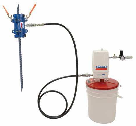 Lubrication solutions FlowMaster pumps These pumps are versatile as a centralized lubrication pump for progressive, single-line or two-line systems; for lubrication of breaker hammers; or for