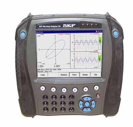 Condition monitoring SKF Microlog Analyzers The Microlog Analyzer range includes route-based instruments that work with