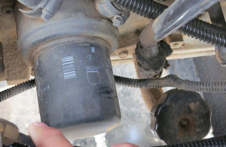 Check radiator coolant level daily and only when engine is cool and not running. Remove cap (radiator fill) slowly to relieve any pressure that may be built up.