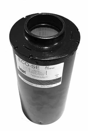 Disposable Air Cleaners ECO-SE ECO-SE For Light and Medium Duty Applications The ECO-SE is perfect for today's smaller fleet and stationary engines up to 25 hp.