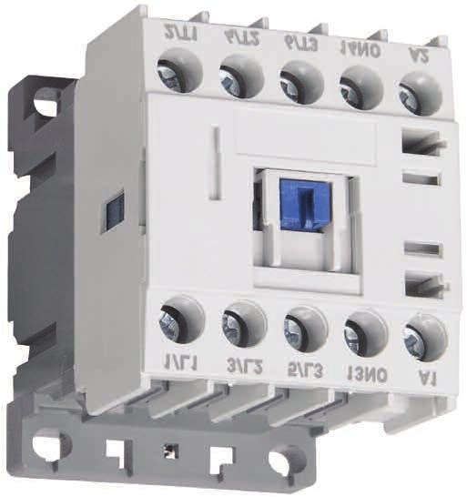 Electromagnetic mini contactors of MKI series Mini contactors of MKI series are intended for use in control circuits of various loads supplied by AC voltage up to 660 V, 50 Hz.