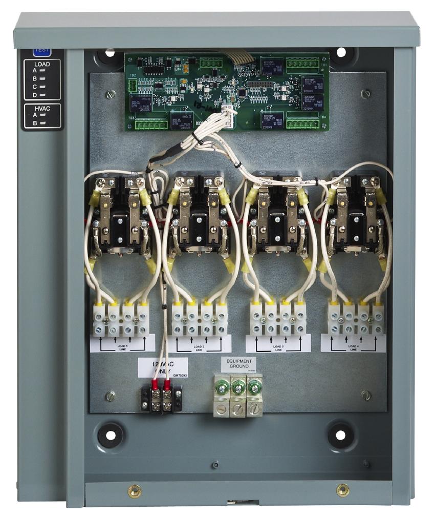 Installation Procedure L L2. Press the OFF button on the generator set controller. CT DETIL (shown from side for clarity) 2. Disconnect the utility power to the generator set. 3.