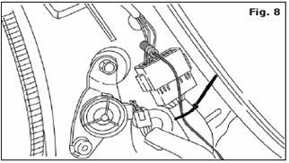 8) Secure the connection. Add 4" cable tie to retain wire to existing harness. LEAVE TIES LOOSE UNTIL POWER CABLE IS FULLY ROUTED. 9) Route the Power Cable.