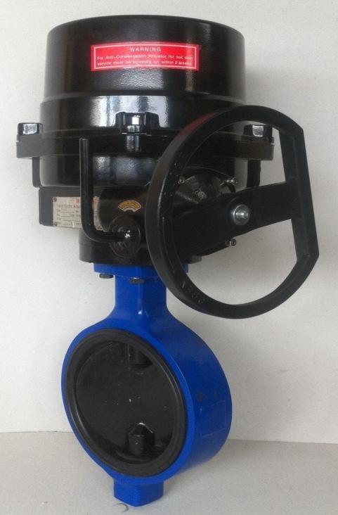 Motorized Butterfly Valve Actuated butterfly valves FEATURES PRODUCT DATA Wide size range (DN 50 DN500) for PN16 type For On-Off Control Manual override non-clutch design.