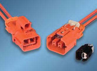 Shield-Pack Series Shield-Pack HV280 2 Way Inline Connection System With HVIL Shunt 13737736 Inline connection system for high-voltage accessories Sealed connection system Two HV power circuits (2.