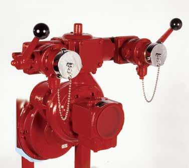discharge cap Mounting angles 500 gpm (1893 L/M) @ 150 psi (10.3 bar) 350 gpm (1325 L/M) @ 200 psi (13.8 bar) 250 gpm (946 L/M) @ 250 psi (17.