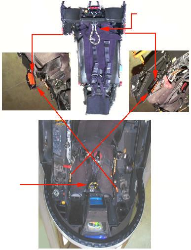 RAFALE MARINE.15 AIRCREW EXTRACTION 1. EJECTION SEAT SAFETYING RAFALE MARINE WARNING Avoid contact and entanglement with the ejection control handle.