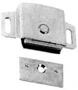 Double Pole Magnets rotate within casing to maintain maximum contact to strike 47/64 H x 3/4 D x 2-1/16 L/ 13/16 H x 1-1/8