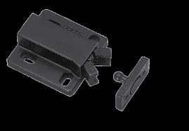 SLMC28-BL Color Black Strong Retaining Force Constructed of ABS plastic. Strong retaining force of 17.6 lbs.
