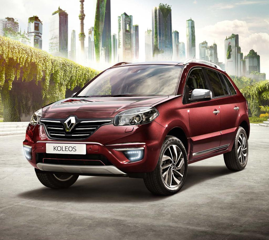 Better style. A blend of luxury and practicality. The Koleos is a classic example of how Renault incorporates practical features with European design.