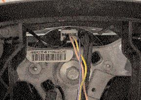 WIRE TO PIN 4; YELLOW WIRE TO PIN 5; VIOLET WIRE TO PIN 6.