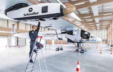 When vision meets discipline. Schindler partners with Solar Impulse.