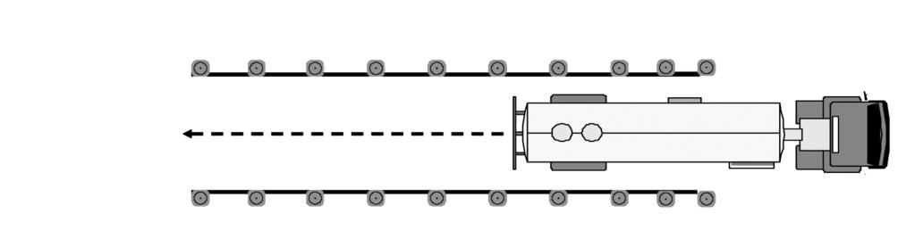 Figure 12.1: Straight Line Backing Figure 12.
