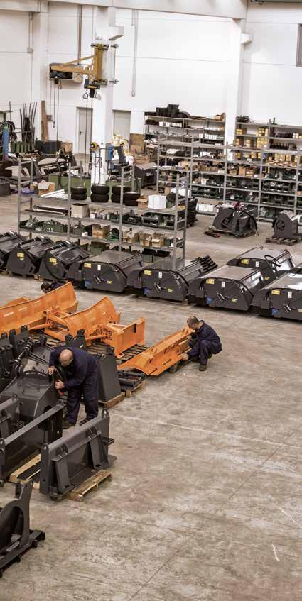 G.F. Gordini engineers and manufactures a range of attachments with over 30 models suitable for Skid Steer Loaders, Loaders, Backhoe Loaders, Excavators and Telescopic Handlers.