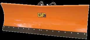 Floating tilt ± 10 with spring loaded repositioning to central position for best ground copying even on