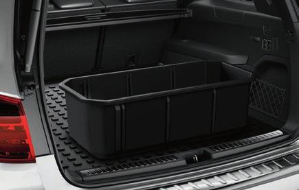 Help protect the cargo-area carpeting from spills and dirt with this large tray featuring 2" sides. It s form-fitted from durable, easy-to-clean plastic.