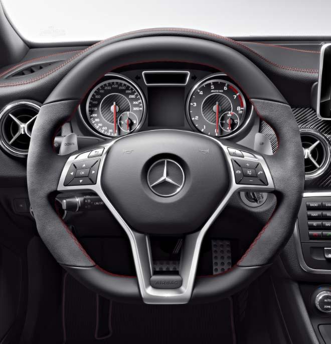 281 AMG Performance Steering Wheel 281 AMG Performance Steering Wheel - Optional: $tba - AMG Performance Wheel: - Alcantara Side