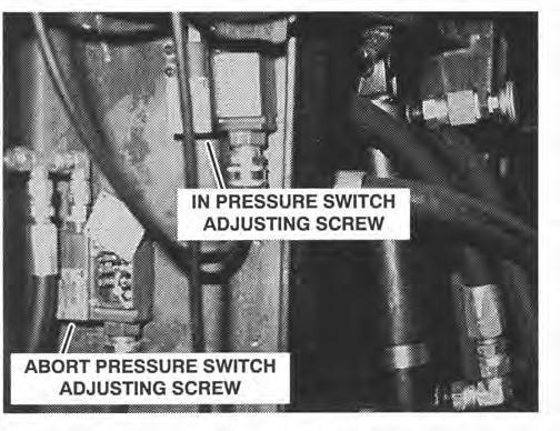 Service nd Mintennce (Continued) There re two conditions where the In Pressure Switch requires djustment: when the pressure setting is