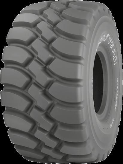 life Multi-directional tread design for high fore and lateral traction SAND AGGREGATES HARD IMPROVED SURFACE Engineering Data Loads and Inflation Star Marking Load Speed Index FOR ARTICULATED DUMP