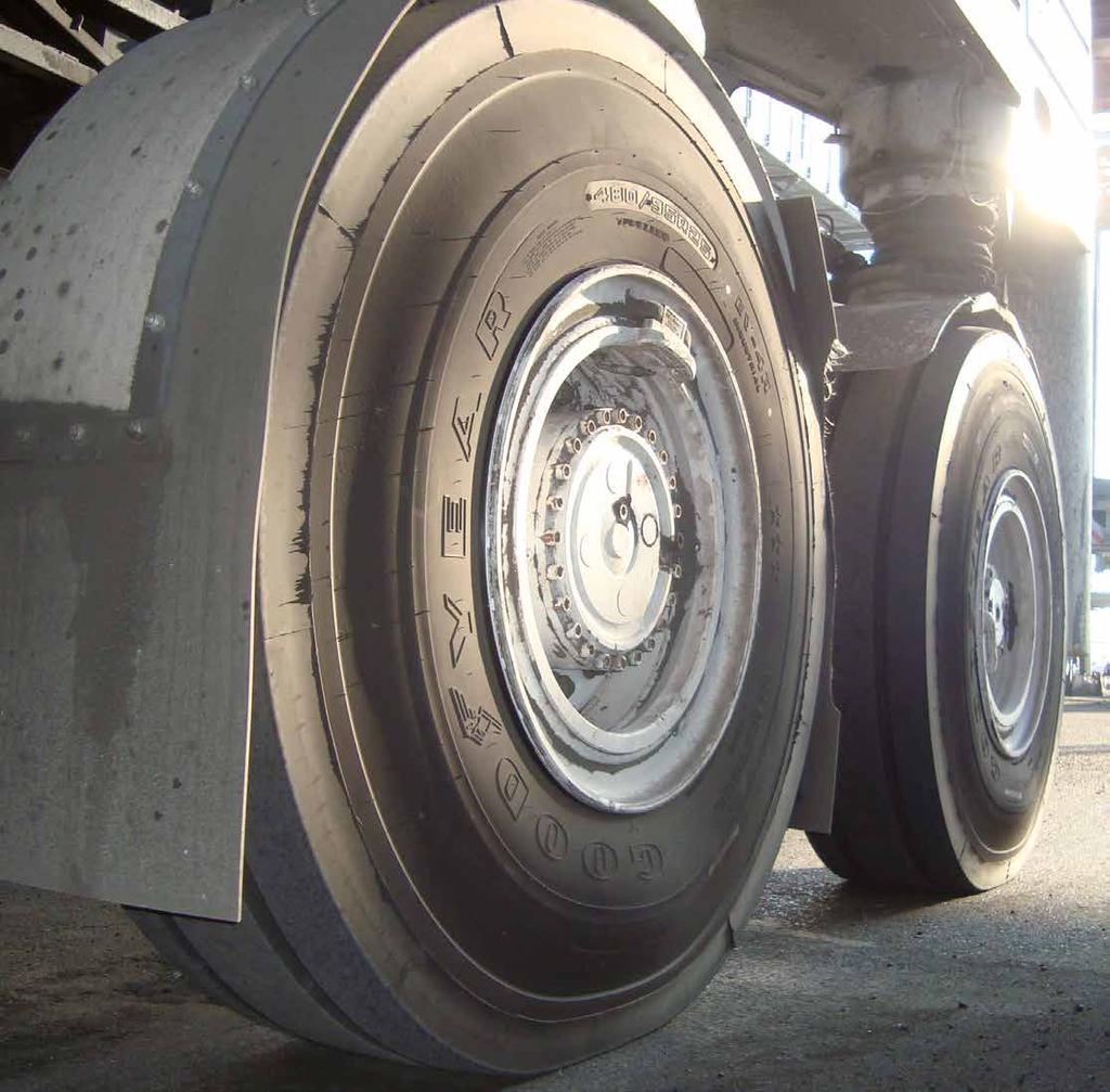 Port and Industrial Goodyear s tyres for container handling and industrial use.