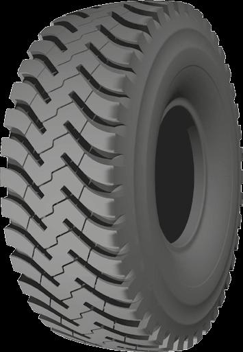 Rigid Dump Truck RL-3J Smooth-riding, multi-purpose, radial tyre for high speed application in moderate to severe underfoot conditions.