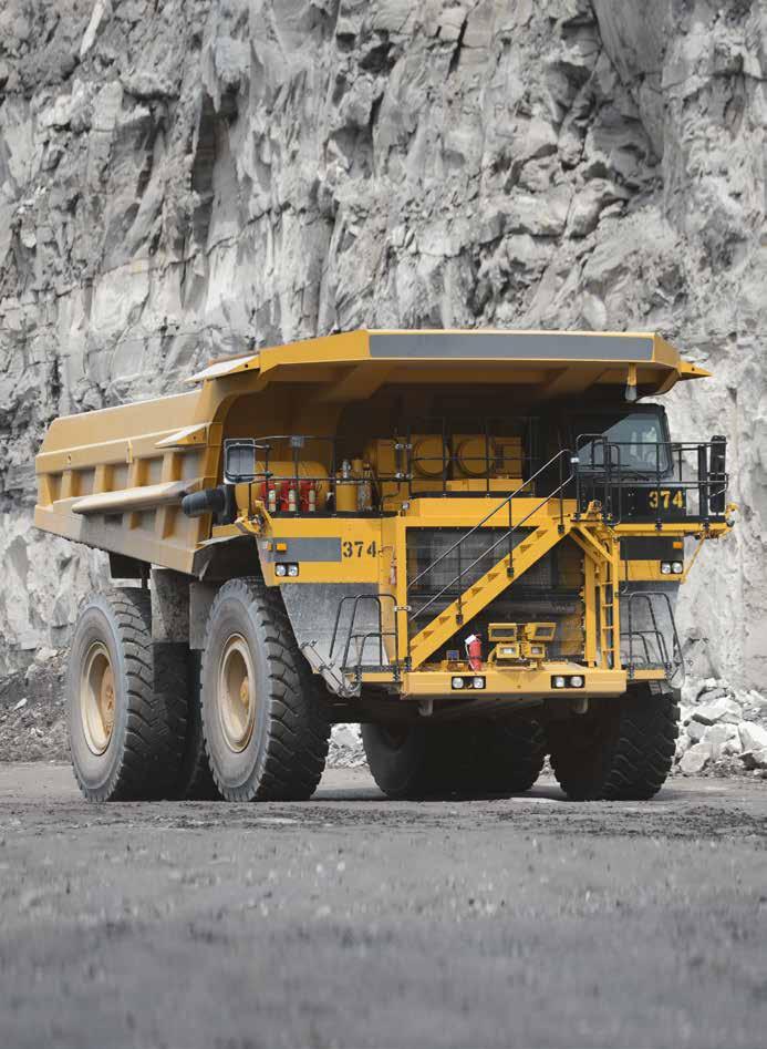 Rigid Dump Truck RM-4A+ The RM-4A+ is the next generation of Goodyear haulage tyres offering toughness and performance for severe operating conditions.
