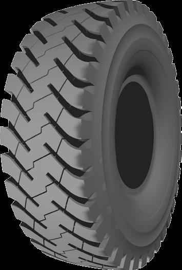 non-directional tread pattern helps provide forward and backward traction AGGREGATES ROCK HARD IMPROVED SURFACE Engineering Data Design Rim Width / Flange Height (inches) Tread Depth INFLATED