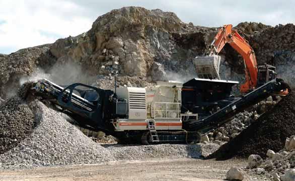 Lokotrack LT1415 Lokotrack LT1418E A major aggregate producer in Ireland, Roadstone Provinces Ltd employs one of its five Lokotrack LT1415 impact crusher plants at the Bunratty Quarry.