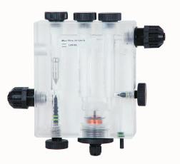 Pressures: 2 Bar (std), up to 10 Bar (Option). IP-65 Protection. Dosing interlock on loss of water flow. Includes pump accessories and mounting kit.