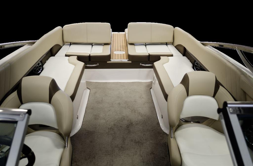 THE EFFICIENTLY AGILE NEW 2500 BEST-IN-CLASS SEATING SPACE, STORAGE, SPEED, AND FUEL ECONOMY THE NEW 2014 REGAL 2500.