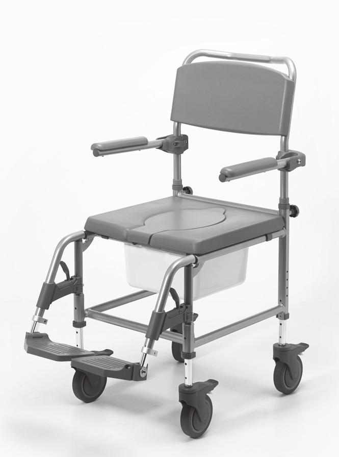 Intended Uses The Homecraft Deluxe Mobile Shower Commode Chairs have been specifically designed to alleviate and compensate for illness, injury or impairment that leads to functional problems with a